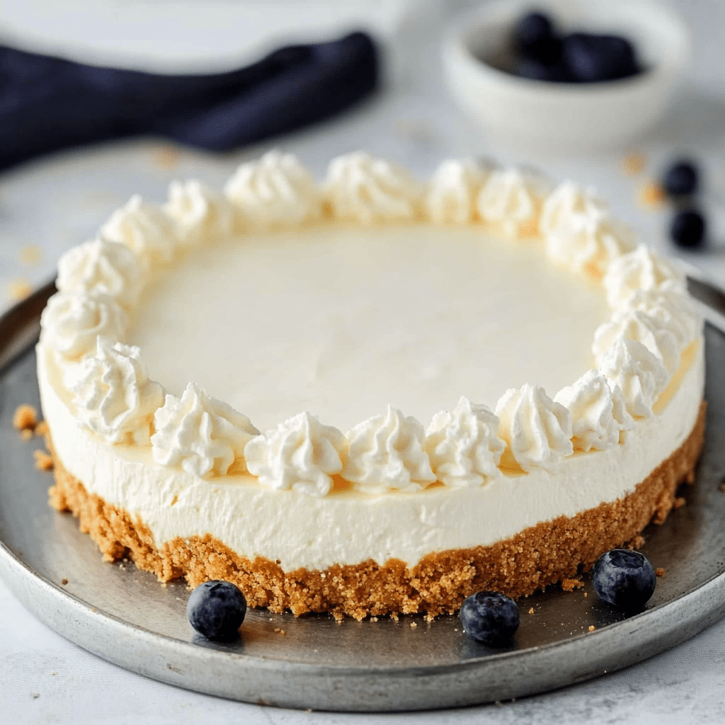 5 Ingredient No Bake Cheesecake with Condensed Milk: Quick, Creamy & Foolproof 6 5 ingredient no bake cheesecake with condensed milk