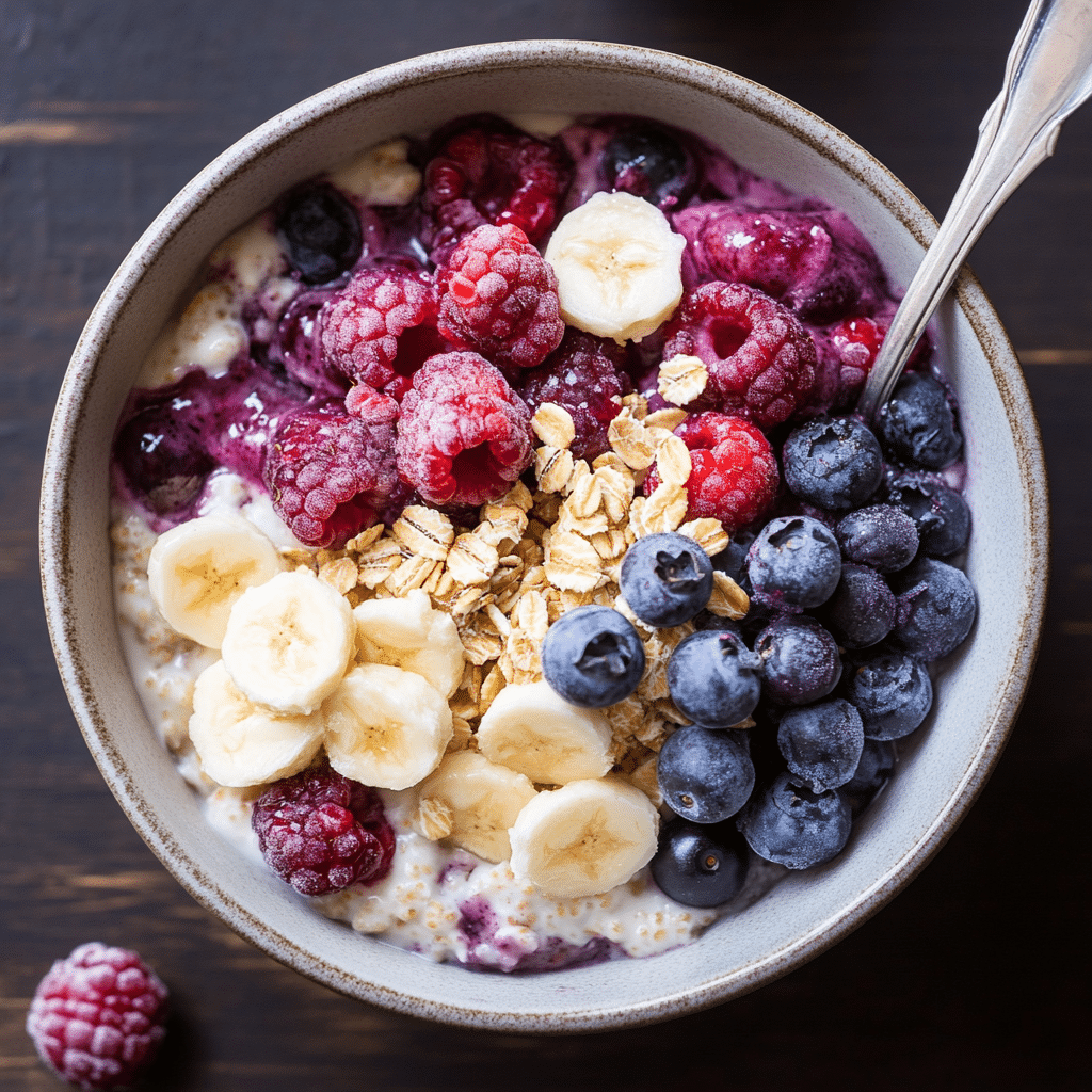 Berry Oatmeal – Heartwarming & Healthy Breakfast Inspiration 5 Berry oatmeal