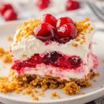 Cherry Cheesecake Lush Dessert No Bake – The Ultimate Easy Recipe 5 Cherry Cheesecake Lush Dessert No Bake in Dish