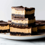 Chocolate Peanut Butter No-Bake Cheesecake Bars You’ll Crave Again and Again 6 chocolate peanut butter no-bake cheesecake bars