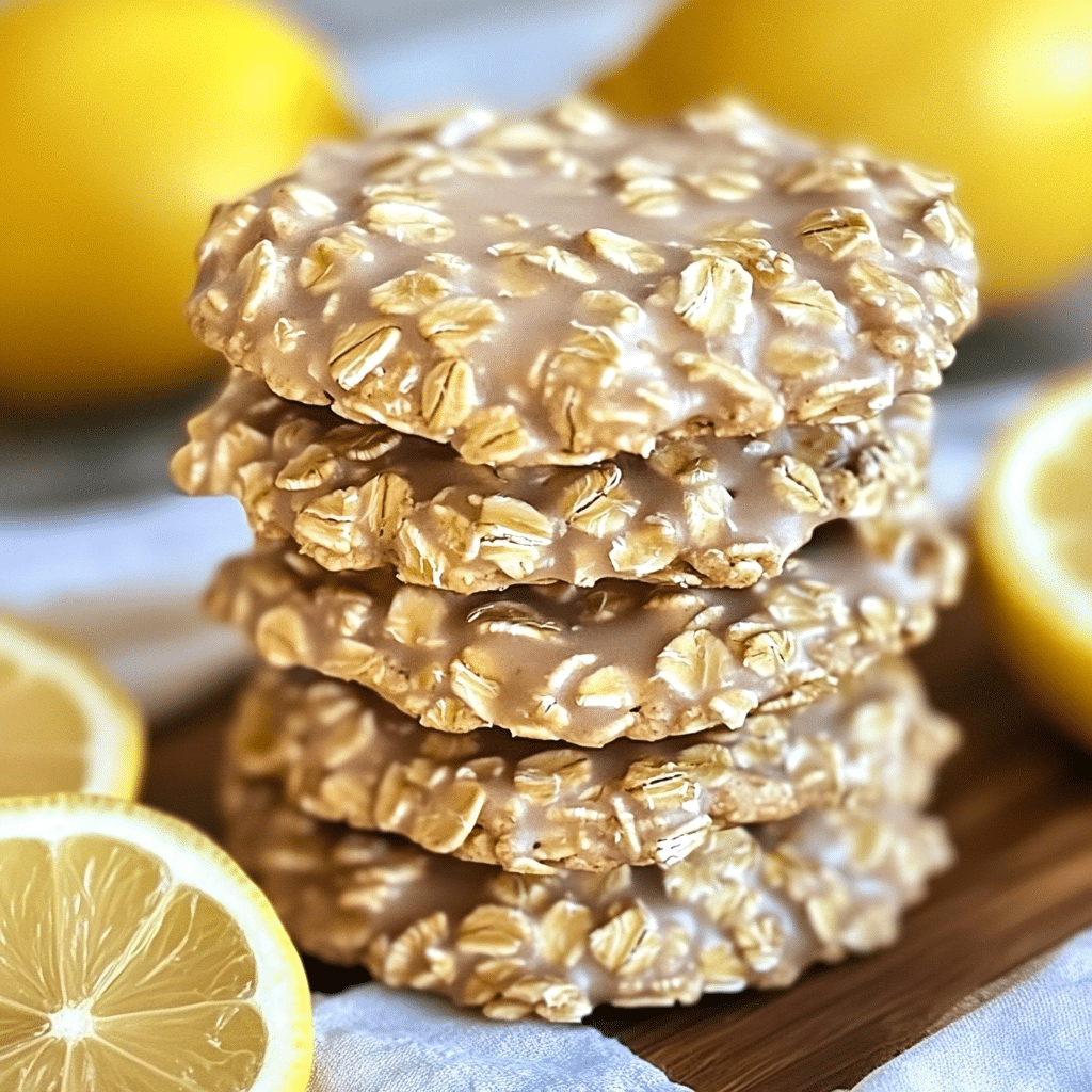 Lemon Oatmeal No Bake Cookies: A Zesty Twist on a Classic Treat 5 Lemon Oatmeal No Bake Cookies