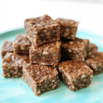 No-Bake Cookie Bars: Quick, Easy, and Perfect for Busy Days 5 Freshly cut no-bake cookie bars on a kitchen table