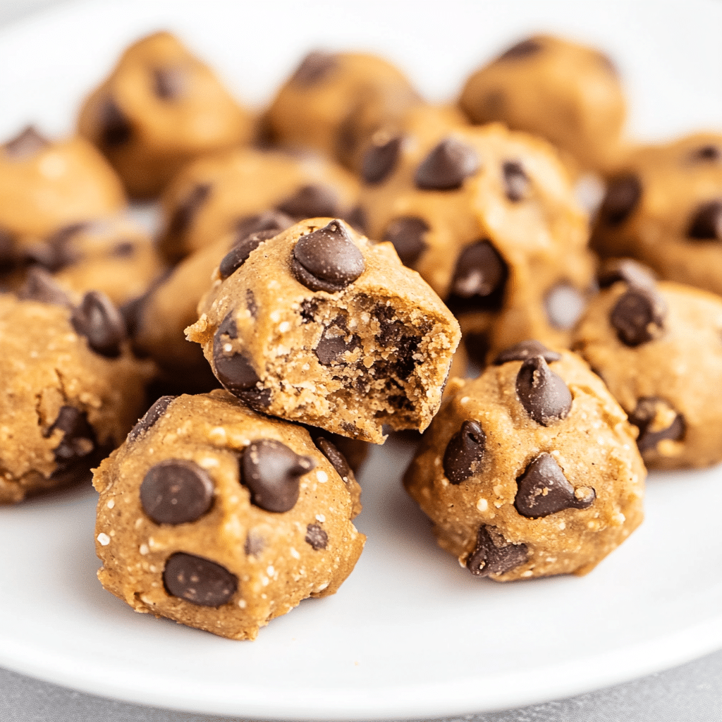 Chickpea No-Bake Cookie Dough Bites: A Quick, Healthy Snack You’ll Love 7 chickpea no-bake cookie dough bites