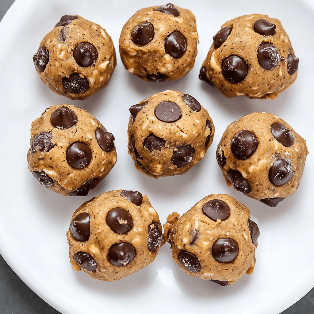 Chickpea No-Bake Cookie Dough Bites: A Quick, Healthy Snack You’ll Love 8 chickpea no-bake cookie dough bites