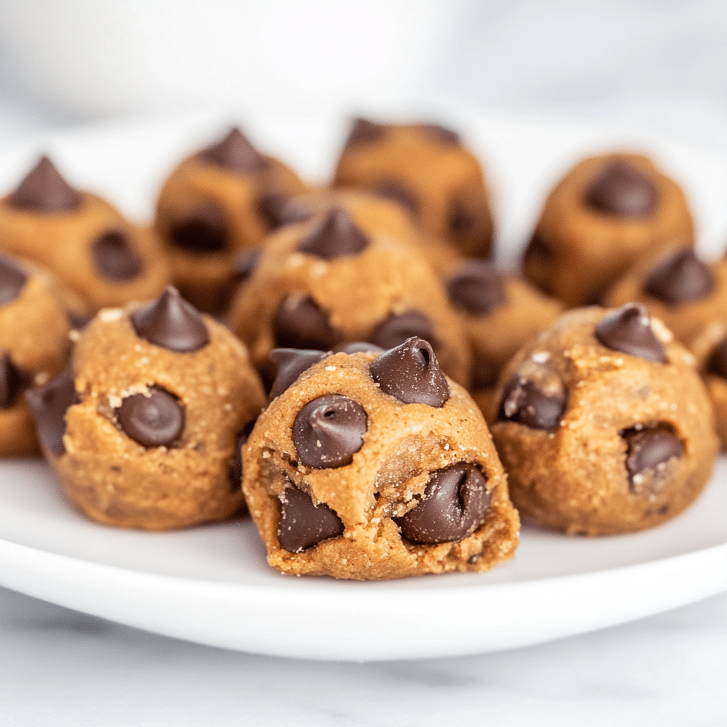 Chickpea No-Bake Cookie Dough Bites: A Quick, Healthy Snack You’ll Love 9 chickpea no-bake cookie dough bites