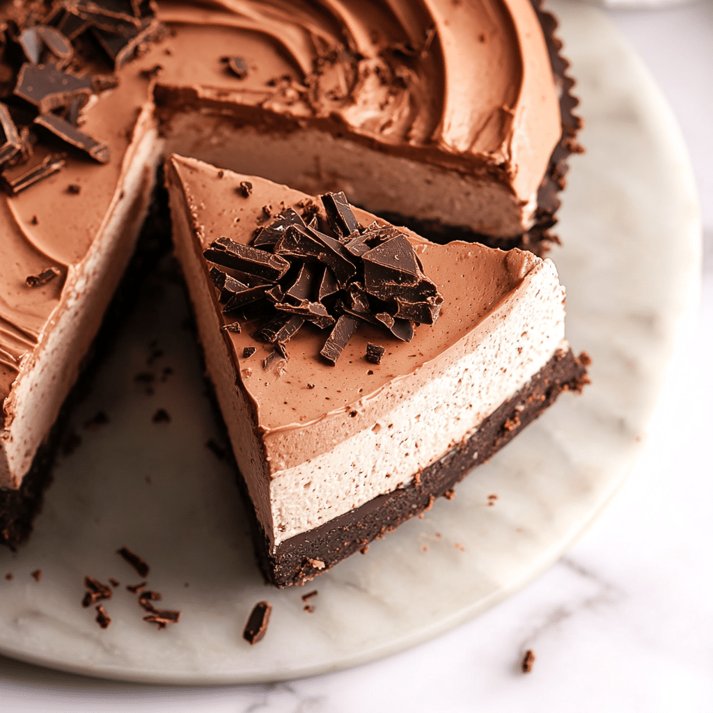 Chocolate No Bake Cheesecake Recipe – Easy, Creamy & Rich 8 chocolate no bake cheesecake