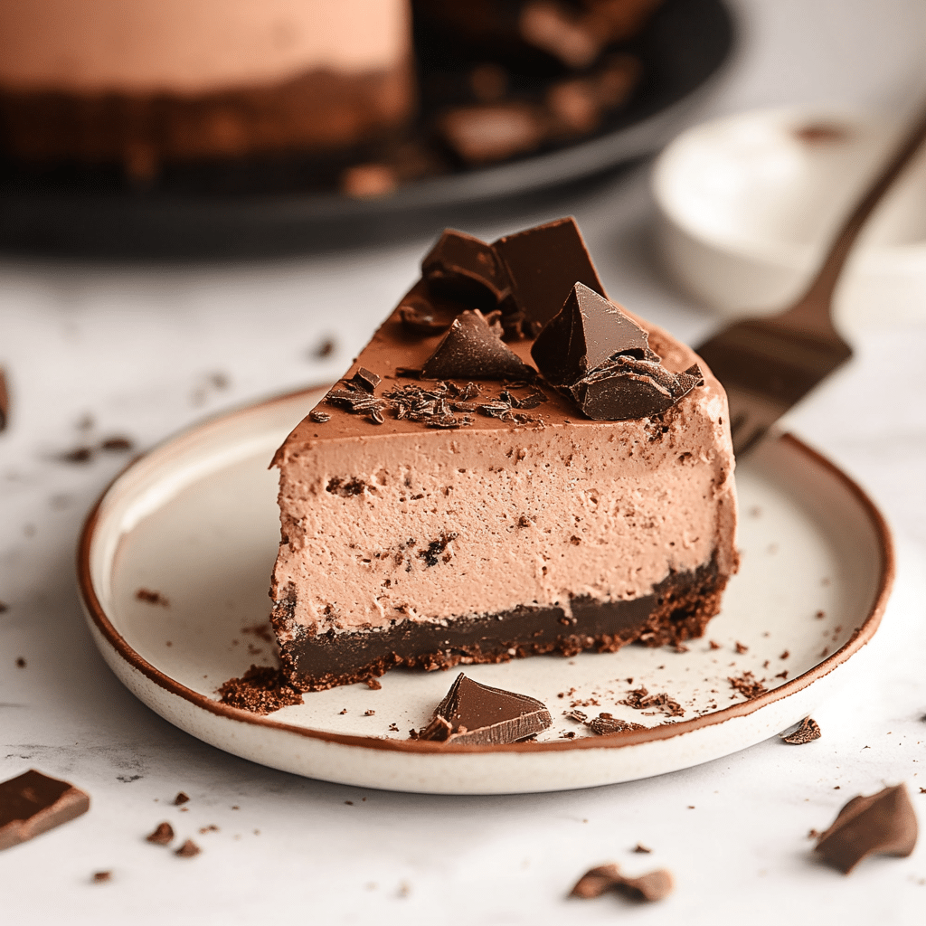 Chocolate No Bake Cheesecake Recipe – Easy, Creamy & Rich 7 chocolate no bake cheesecake