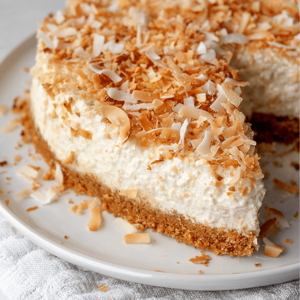 Coconut Cheesecake No Bake Recipe: Easy, Creamy & Perfect for Any Season 7 coconut cheesecake no bake