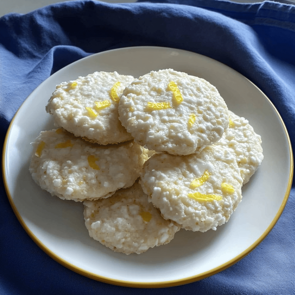 Easy No Bake Lemon Oatmeal Cookies – A Zesty Treat Without the Oven 7 Served easy no bake lemon oatmeal cookies with tea