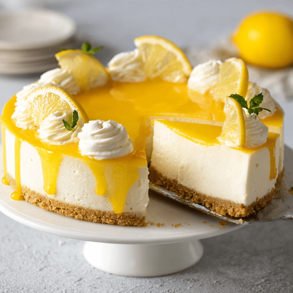 Lemon Cheesecake No Bake with Condensed Milk – Easy & Creamy 6 lemon cheesecake no bake with condensed milk