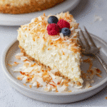Coconut Cheesecake No Bake Recipe: Easy, Creamy & Perfect for Any Season 5 Coconut cheesecake no bake dessert with shortbread crust and toasted coconut