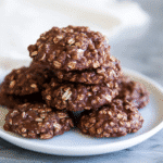 No Bake Quaker Oats Cookies Recipe: Quick, Chewy, and Foolproof 5 No bake Quaker oats cookies on parchment