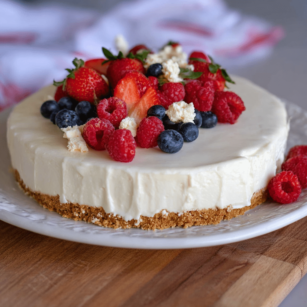 No Bake Cheesecake with Ricotta Cheese – Light, Creamy & Effortless 5 no bake cheesecake with ricotta cheese
