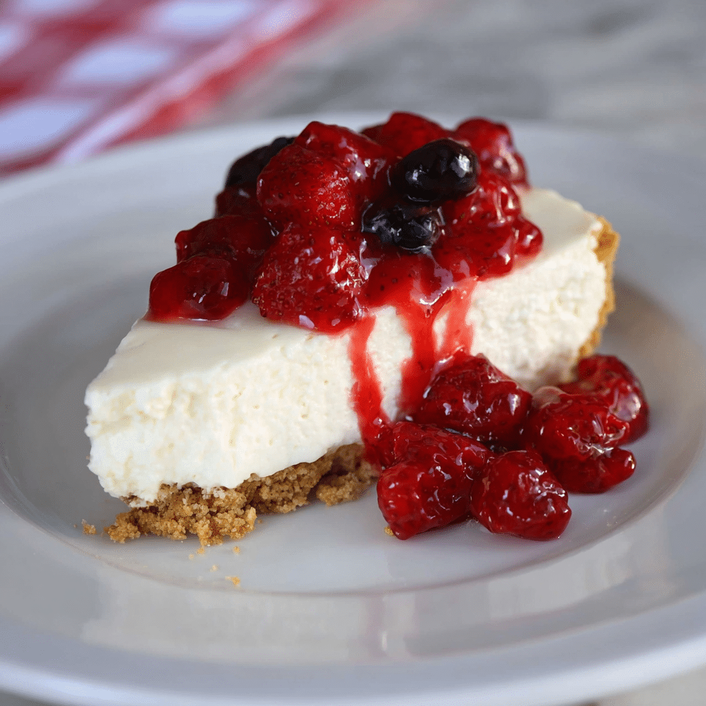 No Bake Cheesecake with Ricotta Cheese – Light, Creamy & Effortless 6 no bake cheesecake with ricotta cheese