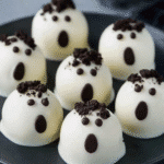 No-Bake Oreo Ghost Truffles