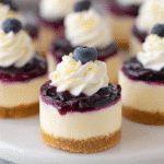 Juicy Mini Lemon Blueberry Cheesecakes 91 Juicy Mini Lemon Blueberry Cheesecakes