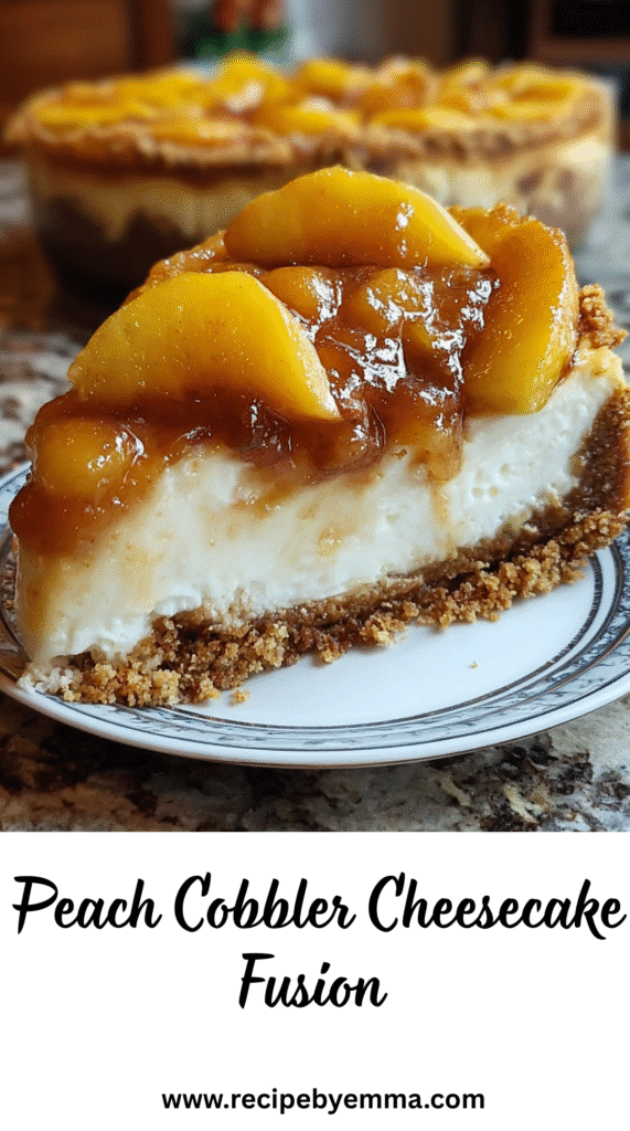 Peach Cobbler Cheesecake Fusion 120 Peach Cobbler Cheesecake Fusion