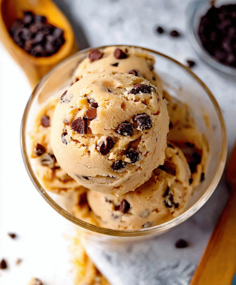 Homemade Edible Cookie Dough