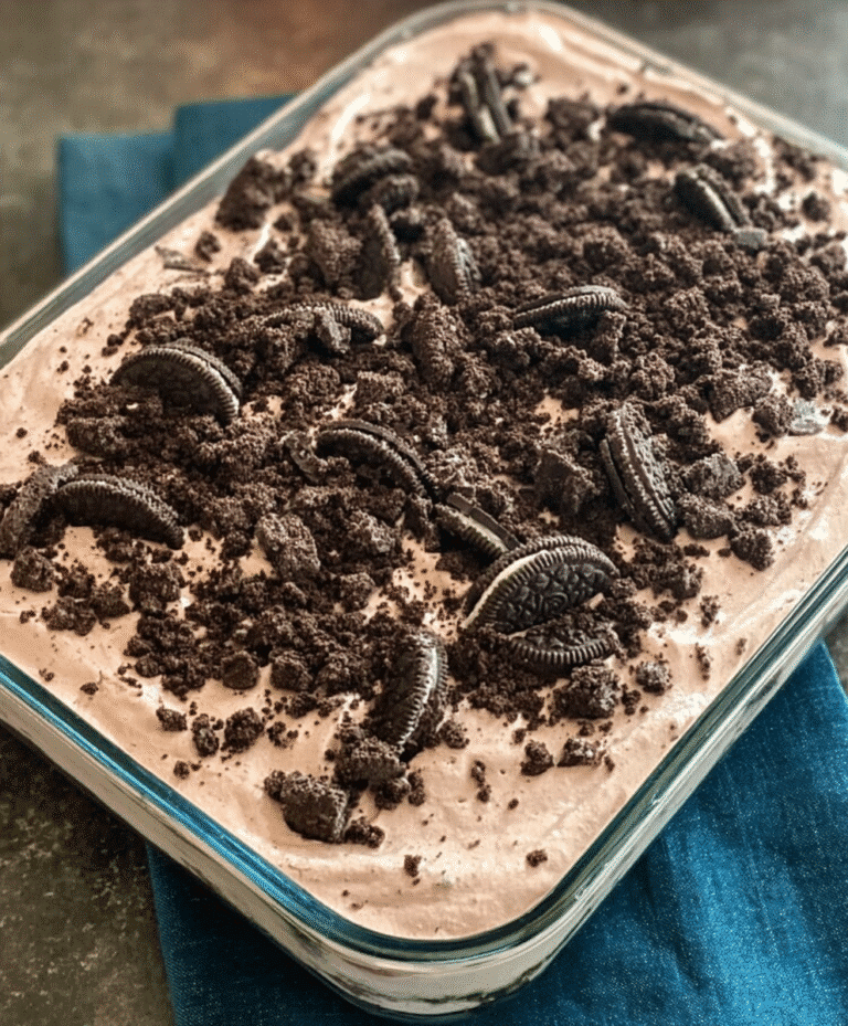 Oreo Dirt Cake Recipe