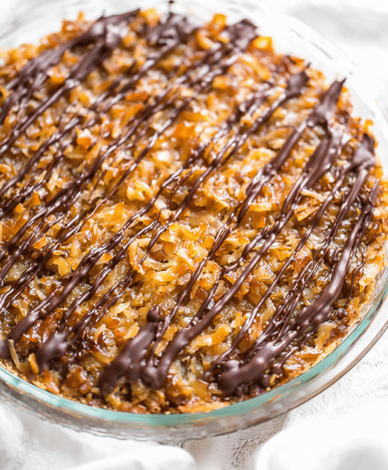 Samoas Cookie Pie