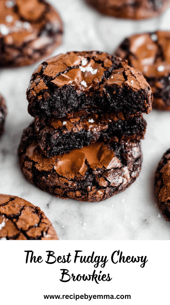 Fudgy Chewy Browkies (Brookies) 88 The Best Fudgy Chewy Browkies