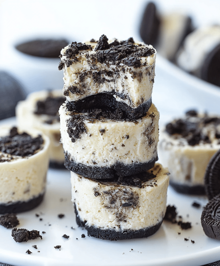 Oreo Cheesecake Bites