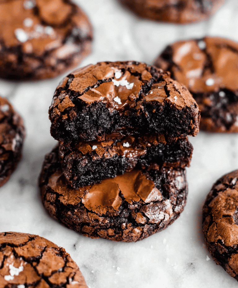 Fudgy Chewy Browkies (Brookies)