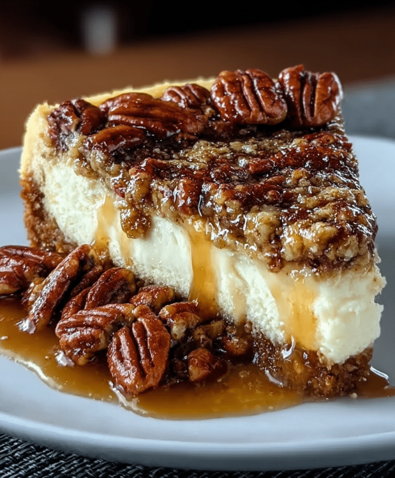 Pecan Pie Cheesecake