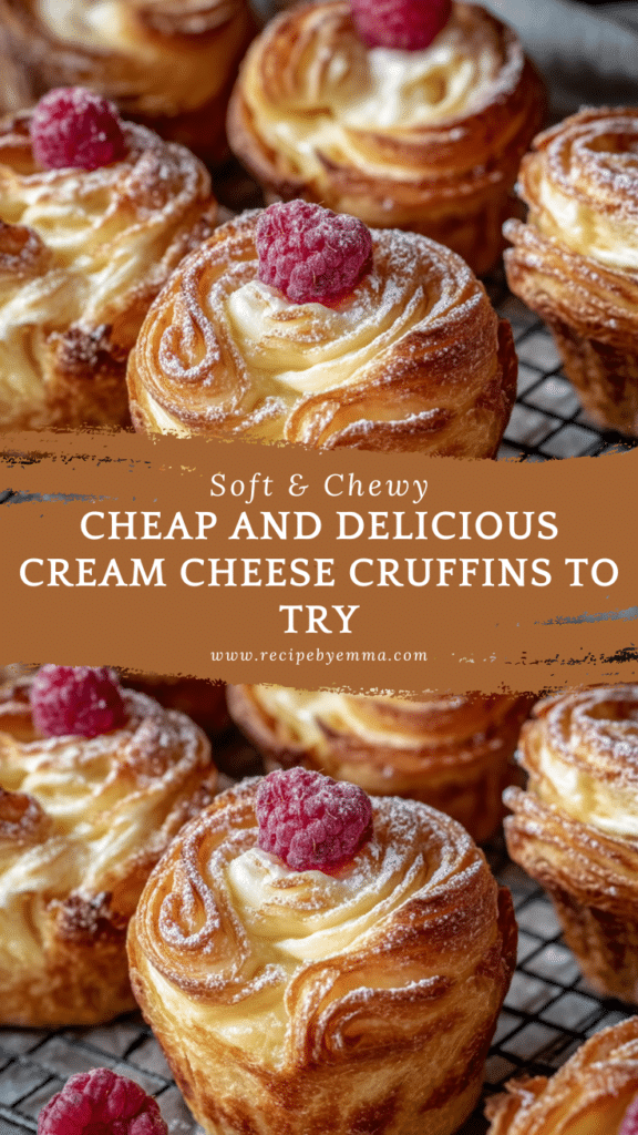 Easy Raspberry Cream Cheese Cruffins – Homemade Bakery-Style Treat 72 Cheap and Delicious Cream Cheese Cruffins to Try