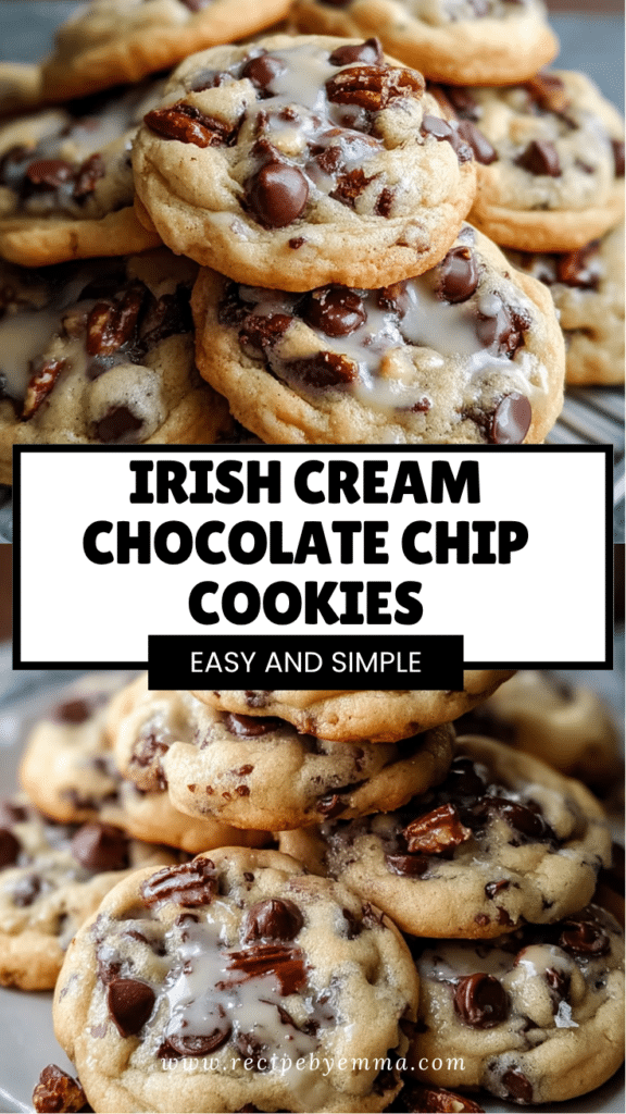 Easy Irish Cream Chocolate Chip Cookies – Rich & Decadent Homemade Treats 88 Irish Cream Chocolate Chip Cookies